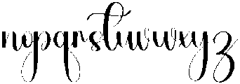 Something Regular otf (100) Font LOWERCASE