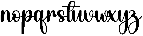 Something Regular otf (100) Font LOWERCASE