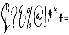 Something Regular otf (100) Font OTHER CHARS