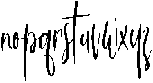 Something Regular otf (100) Font LOWERCASE
