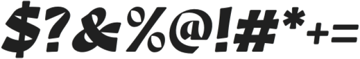Something Rounded Regular Italic otf (100) Font OTHER CHARS