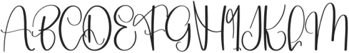 Something Signature Regular otf (100) Font UPPERCASE