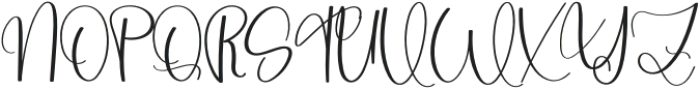 Something Signature Regular otf (100) Font UPPERCASE