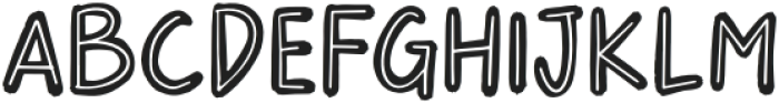 Something Weird Regular otf (100) Font UPPERCASE