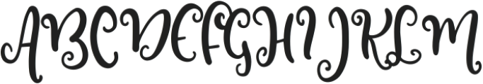 Something Wicked AND otf (100) Font UPPERCASE