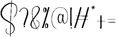 Sometimes Regular otf (400) Font OTHER CHARS