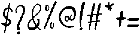 Sometimes Regular otf (400) Font OTHER CHARS