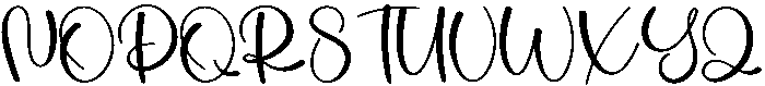 Sometimes Regular otf (400) Font UPPERCASE