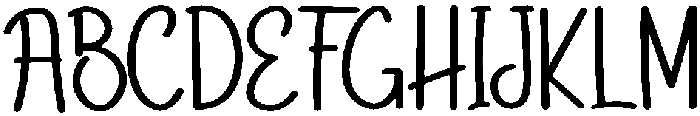 Sometimes Regular otf (400) Font UPPERCASE