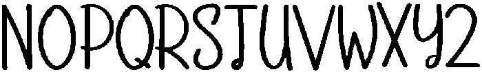 Sometimes Regular otf (400) Font UPPERCASE