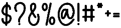 Sometimes Regular otf (400) Font OTHER CHARS