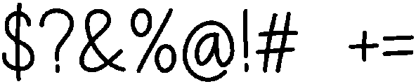 Sometimes Regular otf (400) Font OTHER CHARS