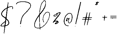 Sometimes otf (400) Font OTHER CHARS