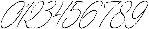 Somtiesay Italic otf (400) Font OTHER CHARS