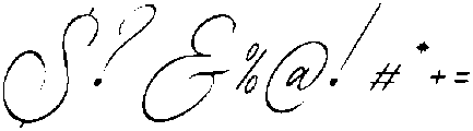 Somtiesay Italic otf (400) Font OTHER CHARS