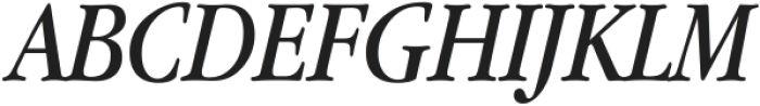Sonata Italic ttf (400) Font UPPERCASE