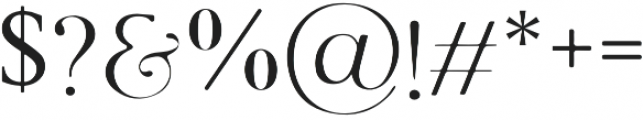 Sonata Serif Regular otf (400) Font OTHER CHARS