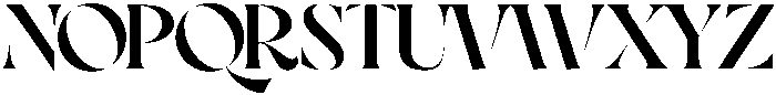 Sonder Regular otf (400) Font UPPERCASE