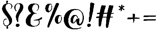 Song of Valentine otf (400) Font OTHER CHARS