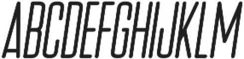 Sonico Extra Light Italic otf (200) Font UPPERCASE