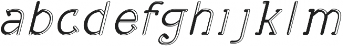 Sonif Shade Italic otf (400) Font LOWERCASE
