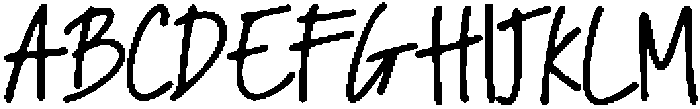 SonnetNotesRegular otf (400) Font UPPERCASE