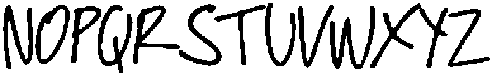 SonnetNotesRegular otf (400) Font UPPERCASE