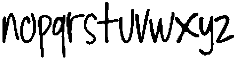 SonnetNotesRegular otf (400) Font LOWERCASE
