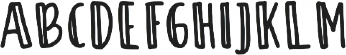 SontOyolo Regular otf (400) Font UPPERCASE