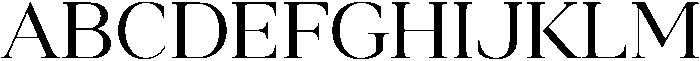 Sonya otf (400) Font UPPERCASE