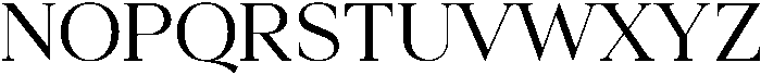 Sonya otf (400) Font LOWERCASE