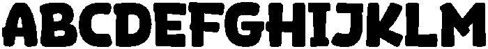 SooChlato-Regular otf (400) Font UPPERCASE