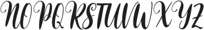 Sophia Bianca Italic ttf (400) Font UPPERCASE