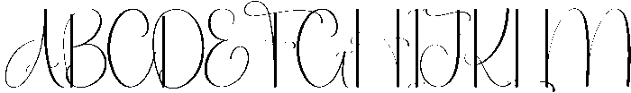 Sophia Regular otf (400) Font UPPERCASE