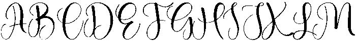 Sophia Regular otf (400) Font UPPERCASE