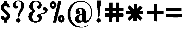 Sophia Ronald Regular otf (400) Font OTHER CHARS