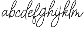 Sophia White Italic Regular otf (400) Font LOWERCASE