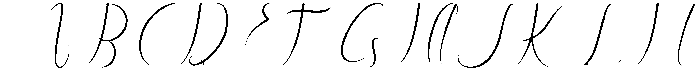 Sophie Valentina Regular otf (400) Font UPPERCASE