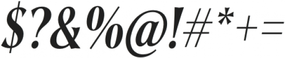 Soprani Norm Bold Italic otf (700) Font OTHER CHARS