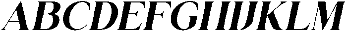 Sora Carnel Italic otf (400) Font UPPERCASE