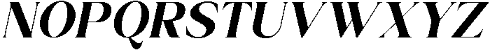 Sora Carnel Italic otf (400) Font UPPERCASE