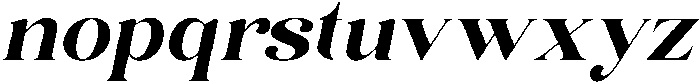 Sora Carnel Italic otf (400) Font LOWERCASE
