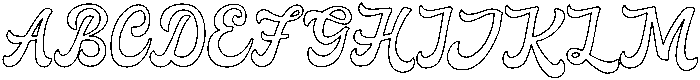 Sorele Line otf (400) Font UPPERCASE