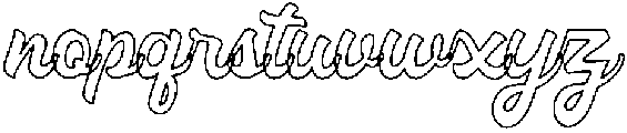 Sorele Line otf (400) Font LOWERCASE