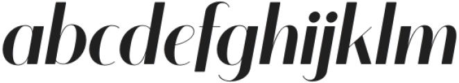 Sotira Bold Italic otf (700) Font LOWERCASE