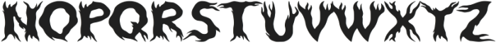 Soul Eater ttf (400) Font UPPERCASE