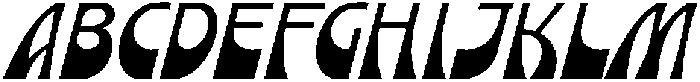 Soulflare Italic otf (400) Font UPPERCASE