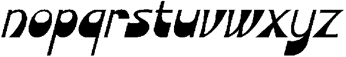 Soulflare Italic otf (400) Font LOWERCASE