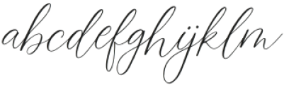 Soulful Hearts Alt Regular otf (400) Font LOWERCASE