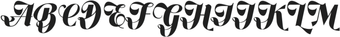 Souljiwa Black Italic otf (900) Font UPPERCASE